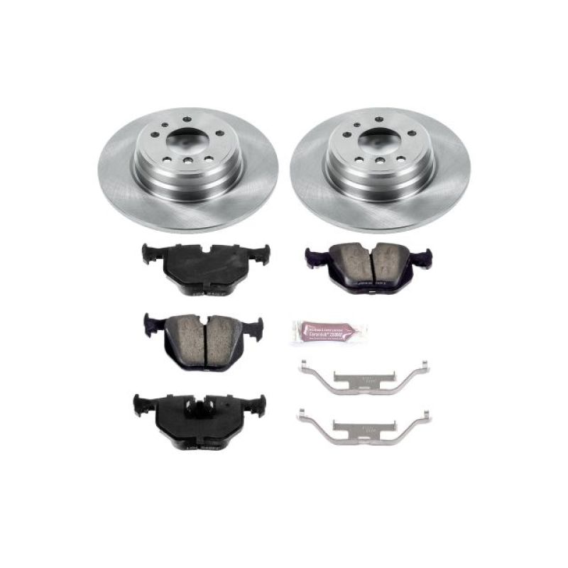 Power Stop 94-97 BMW 840Ci Rear Autospecialty Brake Kit Brake Kits - OE PowerStop