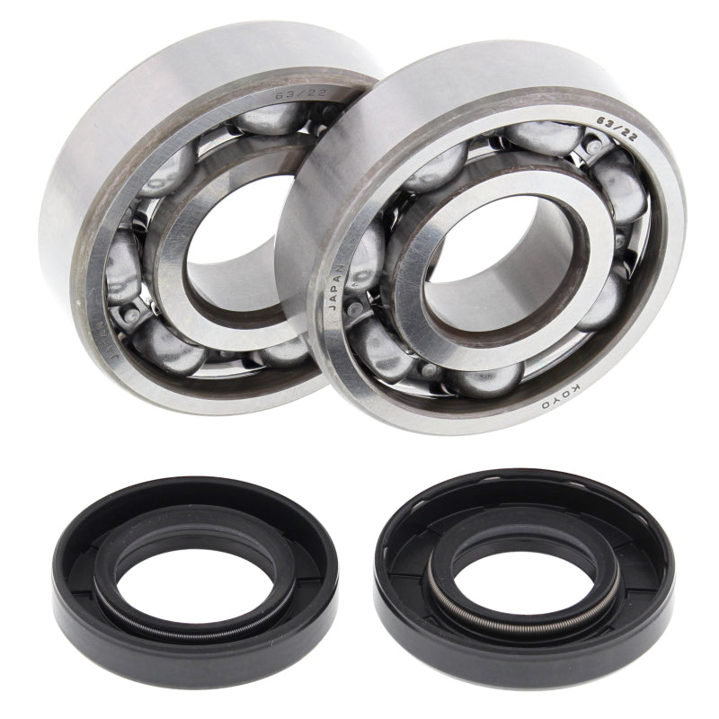 All Balls Racing 05-23 Yamaha YZ125 Crank Shaft Bearing Kit Bearings All Balls Racing
