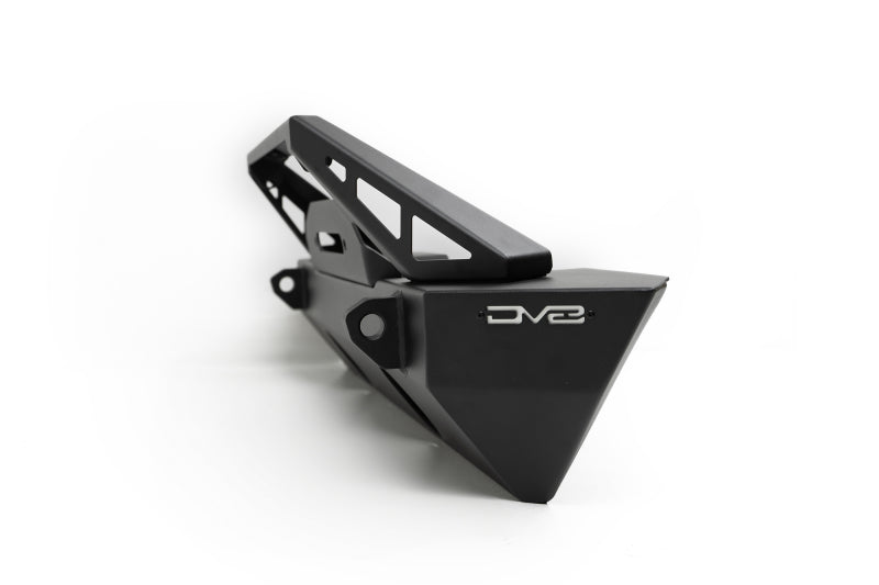 DV8 Offroad 07-23 Jeep Wrangler/Gladiator JT/JK/JL FS-25 Stubby Front Bumper w/Plated Bull Bar Bumpers - Steel DV8 Offroad