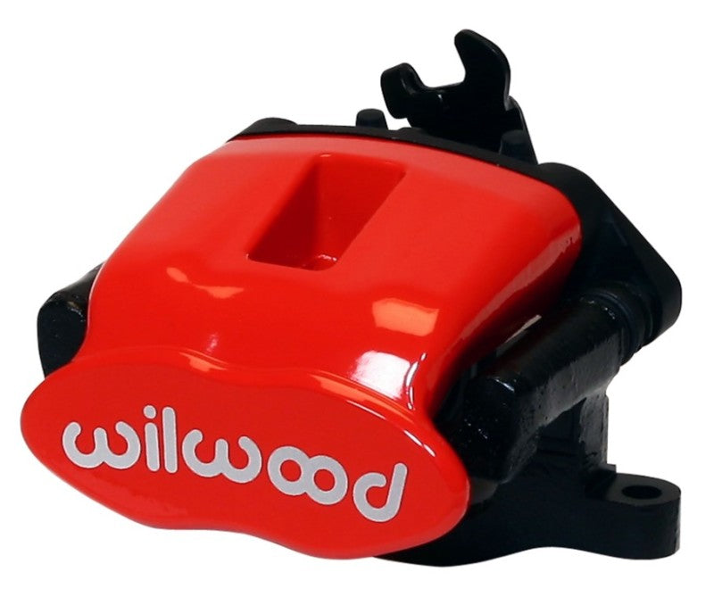 Wilwood Caliper-Combination Parking Brake-R/H-Red 34mm piston .81in Disc Brake Calipers - Perf Wilwood