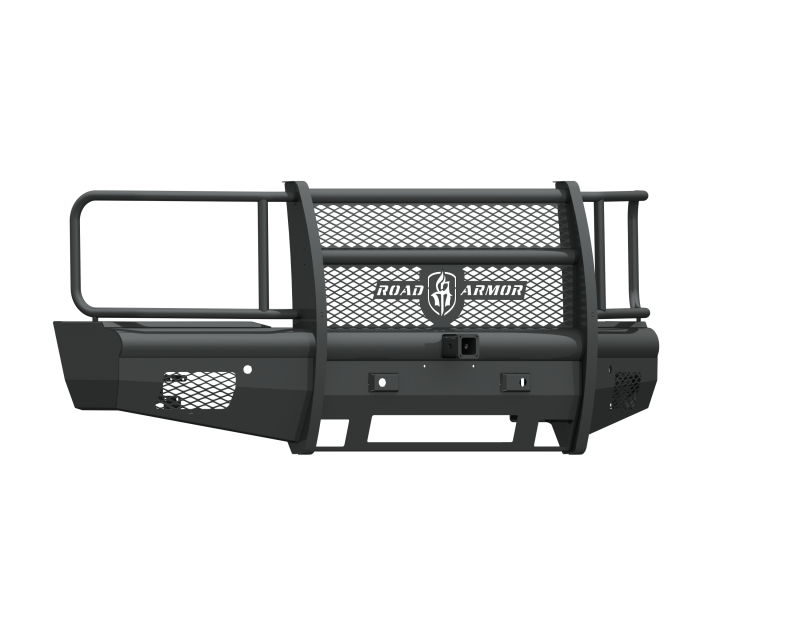 Road Armor 15-19 Chevy 2500 Vaquero Front Bumper Full Guard 2in Receiver - Tex Blk Bumpers - Steel Road Armor