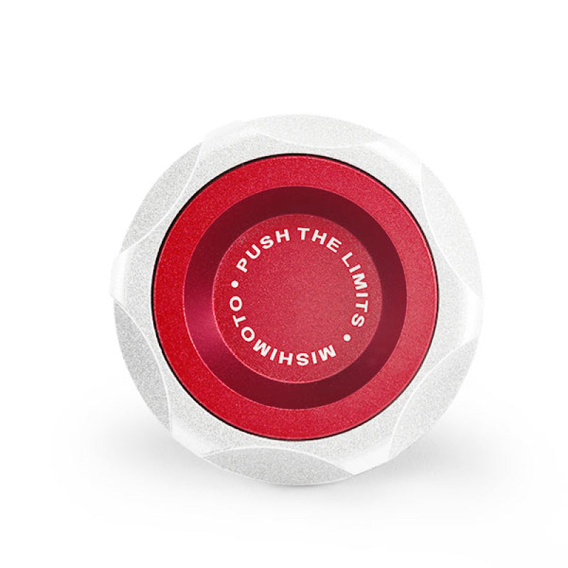 Mishimoto Honda Oil Filler Cap - Red Oil Caps Mishimoto