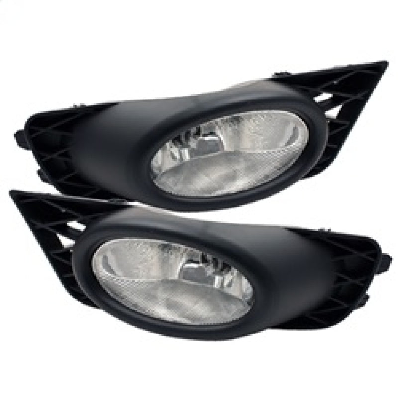 Spyder Honda Civic 09-11 4Dr OEM Fog Lights W/Switch- Clear FL-CL-HC09-4D-C Fog Lights SPYDER
