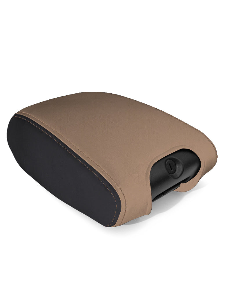 PRP 11-18 Jeep Wrangler JK/JKU Center Console Cover - Black/Tan Seat Covers PRP Seats