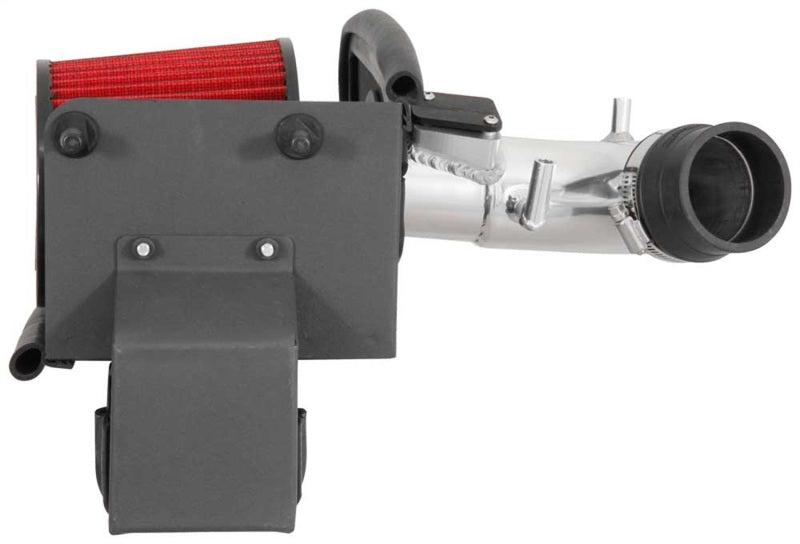 Spectre 08-16 Ford Fiesta 1.6L Air Intake Kit - Polished w/Red Filter Cold Air Intakes Spectre