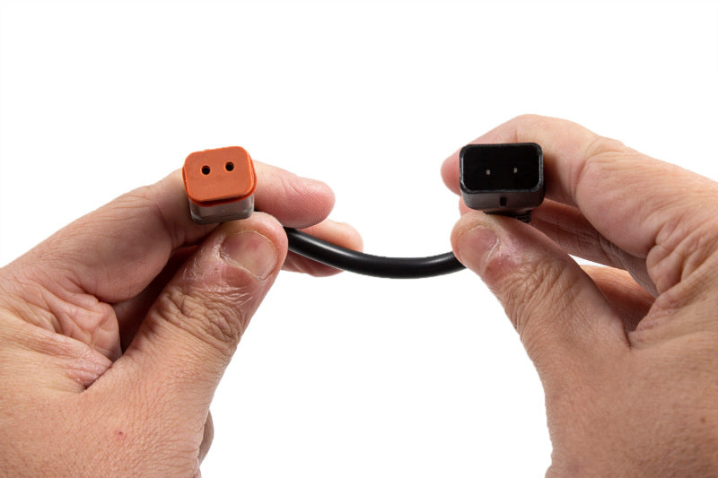 Diode Dynamics H11 DT 2-Pin Adapter - Pair Light Accessories and Wiring Diode Dynamics