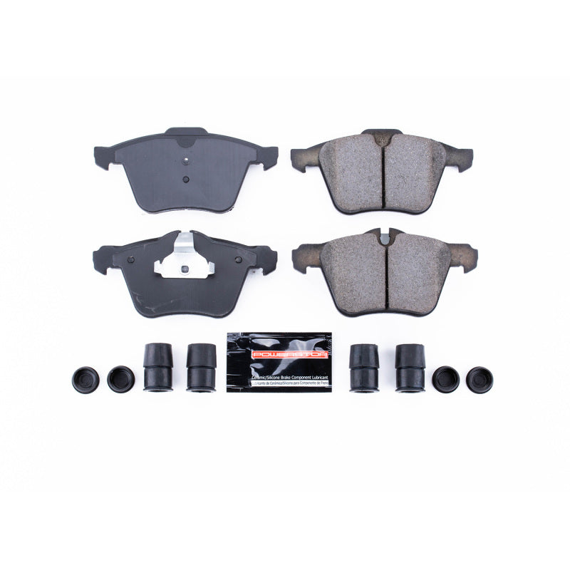 Power Stop 06-08 Jaguar S-Type Front Z23 Evolution Sport Brake Pads w/Hardware Brake Pads - Performance PowerStop