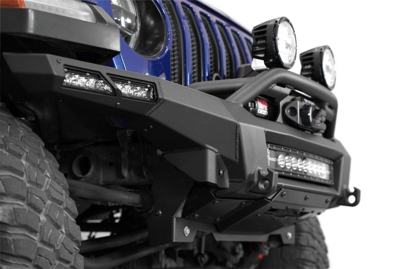 ADD 18-24 Jeep Wrangler JL / 18-24 Jeep Gladiator JT Phantom Winch Rear Bumper Bumpers - Steel Addictive Desert Designs