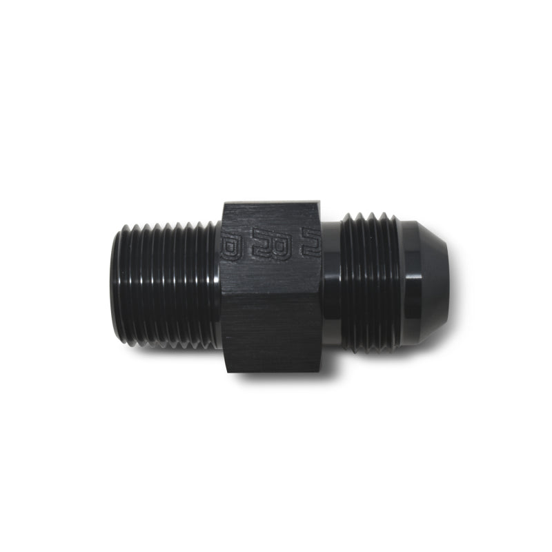 Russell Performance -6 AN Flare to 3/8in Pipe Pressure Adapter (Black) Fittings Russell