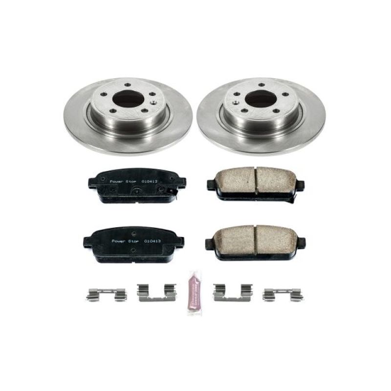 Power Stop 16-18 Buick Cascada Rear Autospecialty Brake Kit Brake Kits - OE PowerStop
