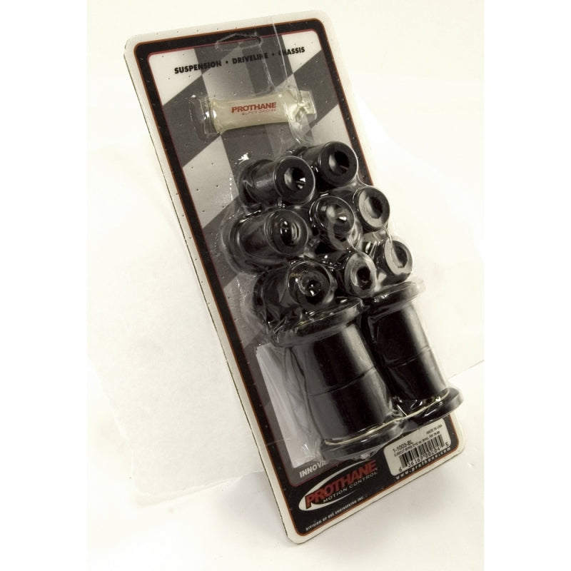 Rugged Ridge Rear Leaf Spring Bushing Kit Black 76-86 Jeep CJ Bushing Kits Rugged Ridge