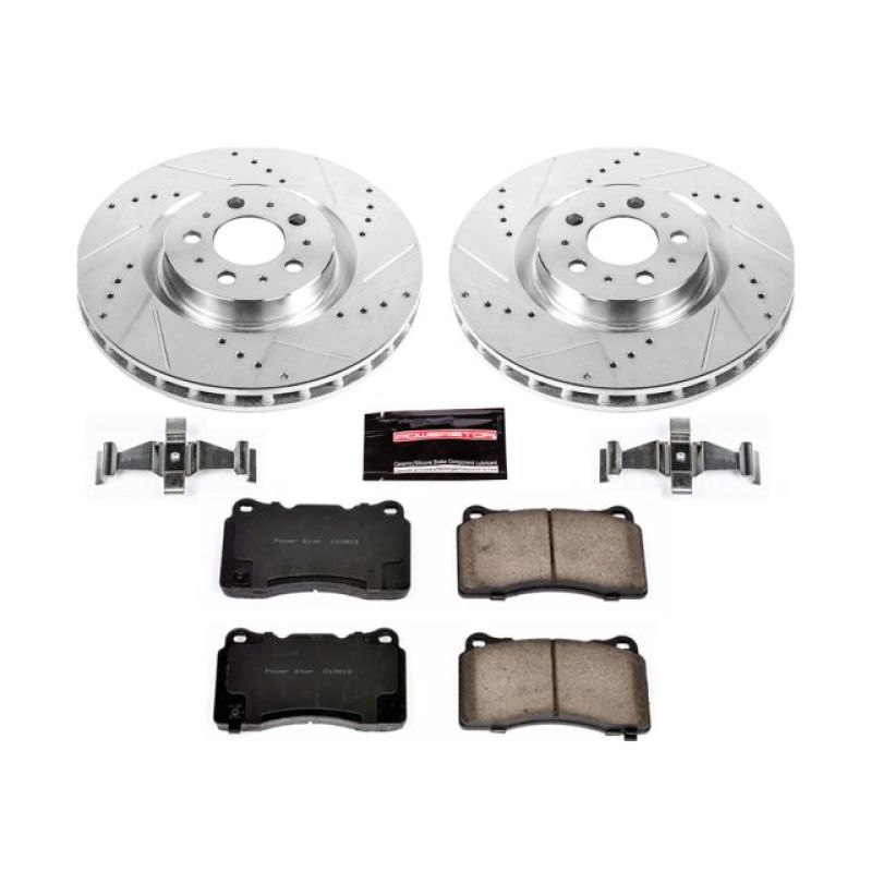 Power Stop 04-07 Volvo S60 Front Z23 Evolution Sport Brake Kit Brake Kits - Performance D&S PowerStop