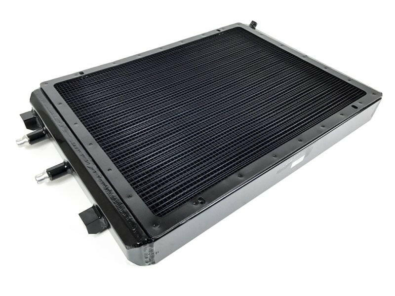 CSF 2014+ BMW M3/M4 (F8X) Front Mount Heat Exchanger w/Rock Guard - Black Radiators CSF
