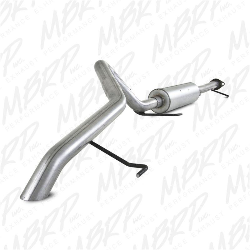 MBRP 2007-2009 Toyota FJ 4.0L V6 Cat Back Single Rear Exit Off-Road Tail No tip Catback MBRP