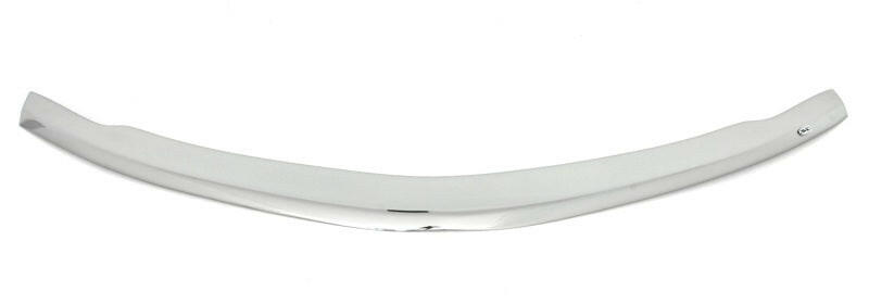 AVS 15-17 Toyota Camry Aeroskin Low Profile Hood Shield - Chrome Hood Deflectors AVS