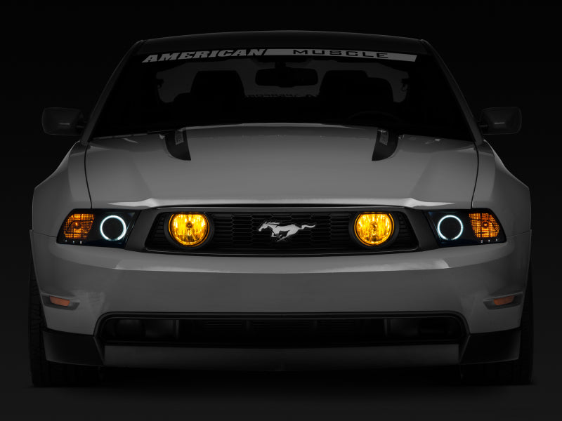 Raxiom 05-12 Ford Mustang GT Fog Lights Yellow Headlights Raxiom