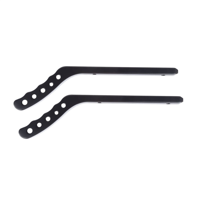 Rugged Ridge Aluminum Grab Handles Rear Pair Black 07-18 Jeep Wrangler JK/JKU Dash & Interior Trim Rugged Ridge