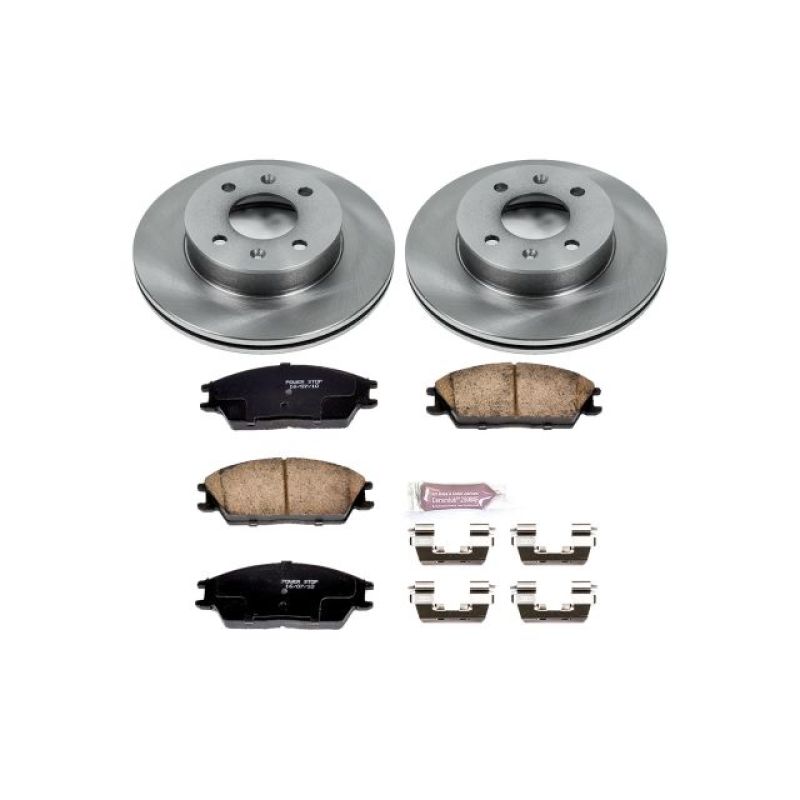 Power Stop 03-05 Hyundai Accent Front Autospecialty Brake Kit Brake Kits - OE PowerStop