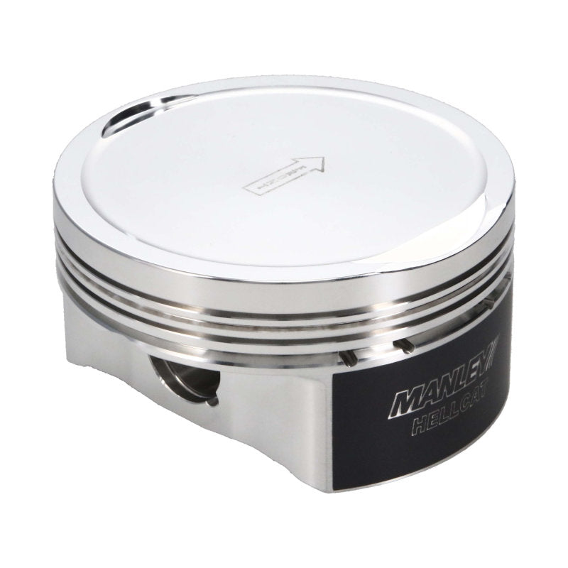 Manley Chrysler 6.2L Hemi Platinum Pistons 4.090in Bore -6.5cc Dish 3.579in Stroke - Single Pistons - Forged - Single Manley Performance