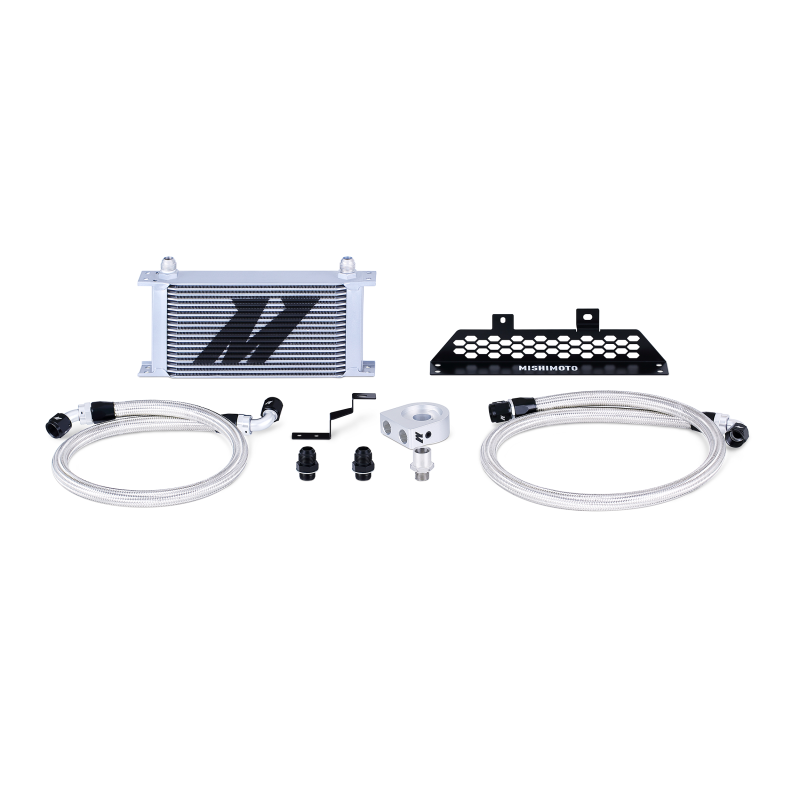 Mishimoto 13+ Ford Focus ST Non-Thermostatic Oil Cooler Kit - Silver Oil Coolers Mishimoto