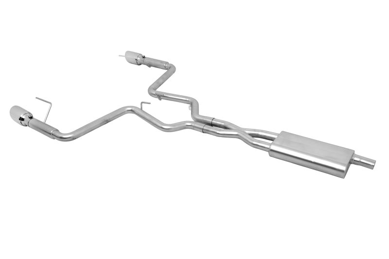Gibson 15-19 Ford Mustang EcoBoost 2.3L 2.25in Cat-Back Dual Exhaust - Stainless Catback Gibson