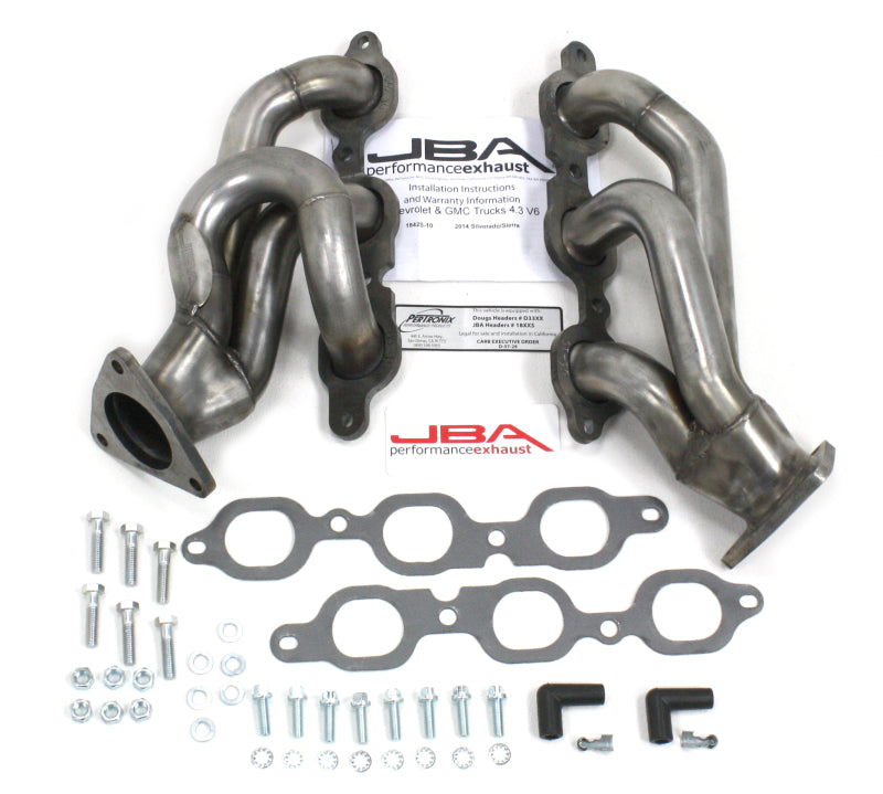 JBA 14-20 GM Truck 4.3L V6 1-5/8in Primary Raw 409SS Cat4Ward Header Headers & Manifolds JBA