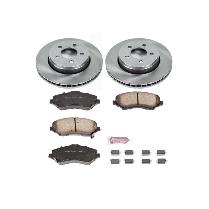 Power Stop 07-11 Dodge Nitro Front Autospecialty Brake Kit Brake Kits - OE PowerStop