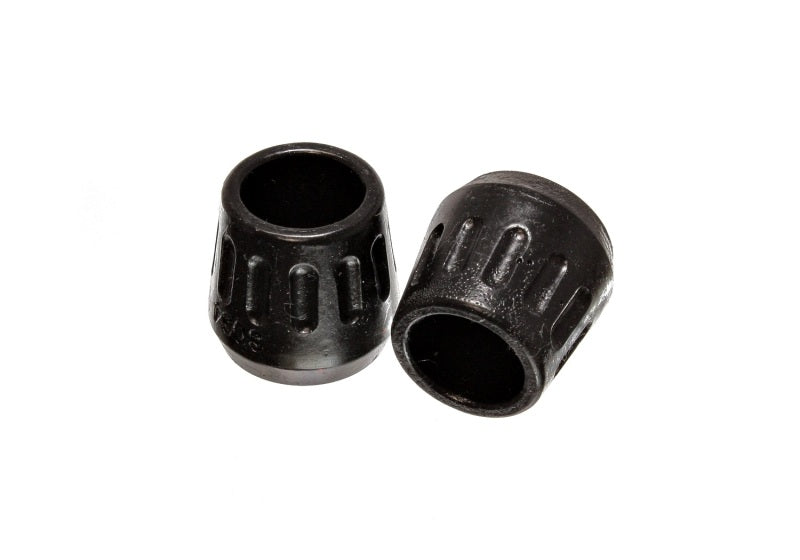 Energy Suspension Universal Black 1-3/8in OD x 1/2in McPherson ID Strut Bump Stop Set Bushing Kits Energy Suspension