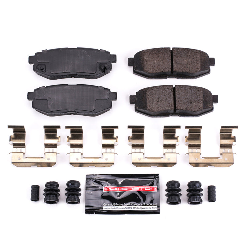 Power Stop 13-16 Scion FR-S Rear Z23 Evolution Sport Brake Pads w/Hardware Brake Pads - Performance PowerStop