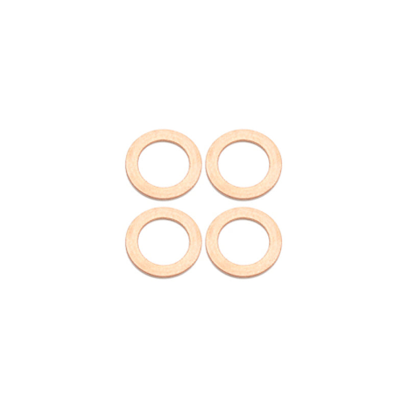 Wilwood Tandem M/C Copper Washer Kit .450 ID x .675 OD (Pack of 4) Brake Hardware Wilwood
