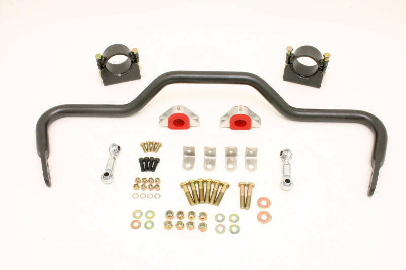 BMR 78-87 G-Body w/ 2.75in Axles Rear Solid 1.375in Xtreme Anti-Roll Bar Kit - Black Hammertone Sway Bars BMR Suspension