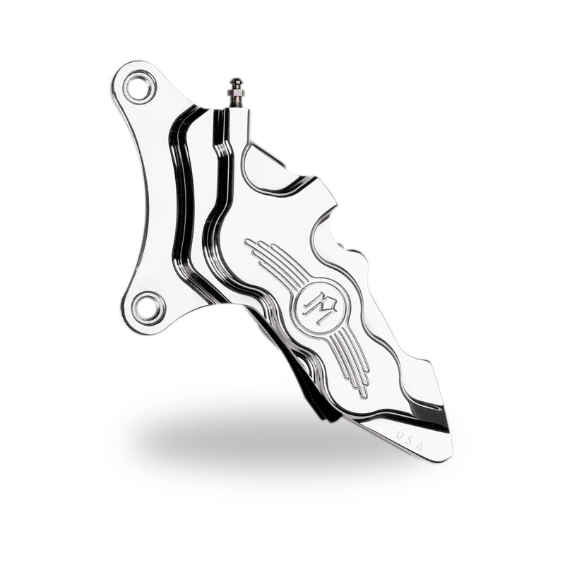 Performance Machine Caliper 112x6B Left - For 11.5in Disc - Polished Brake Calipers - Perf Performance Machine