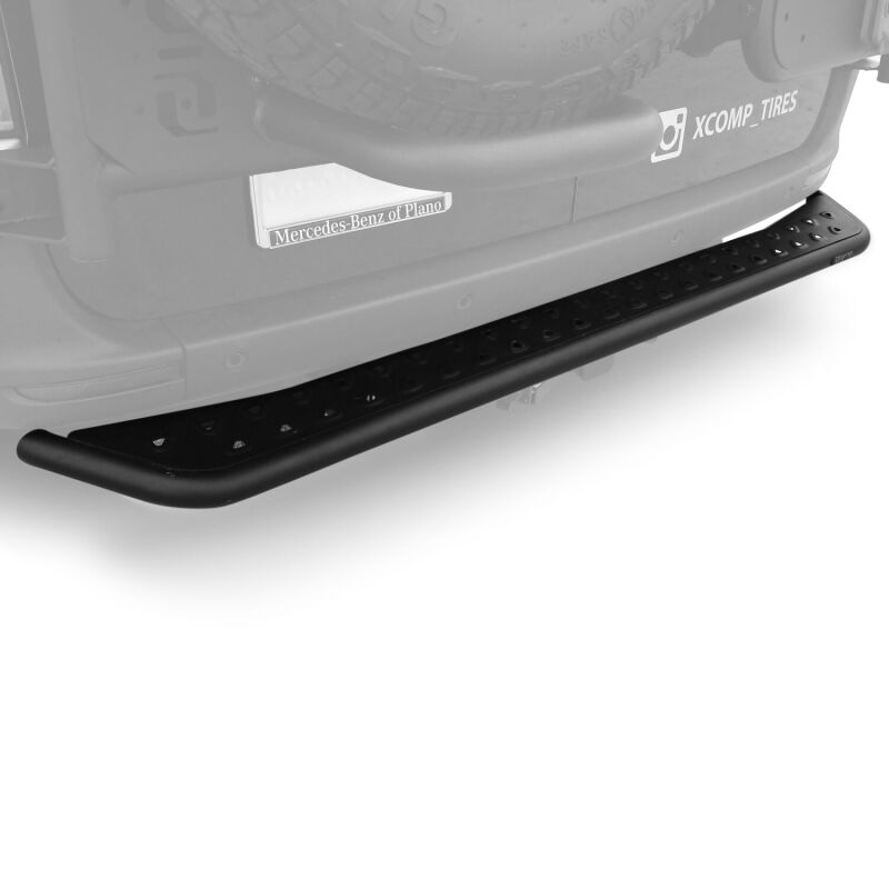 Westin 07-25 Mercedes-Benz Sprinter Outlaw Rear Step - Textured Black Nerf Bars Westin