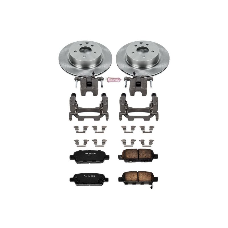 Power Stop 11-12 Infiniti G25 Rear Autospecialty Brake Kit w/Calipers Brake Kits - OE PowerStop