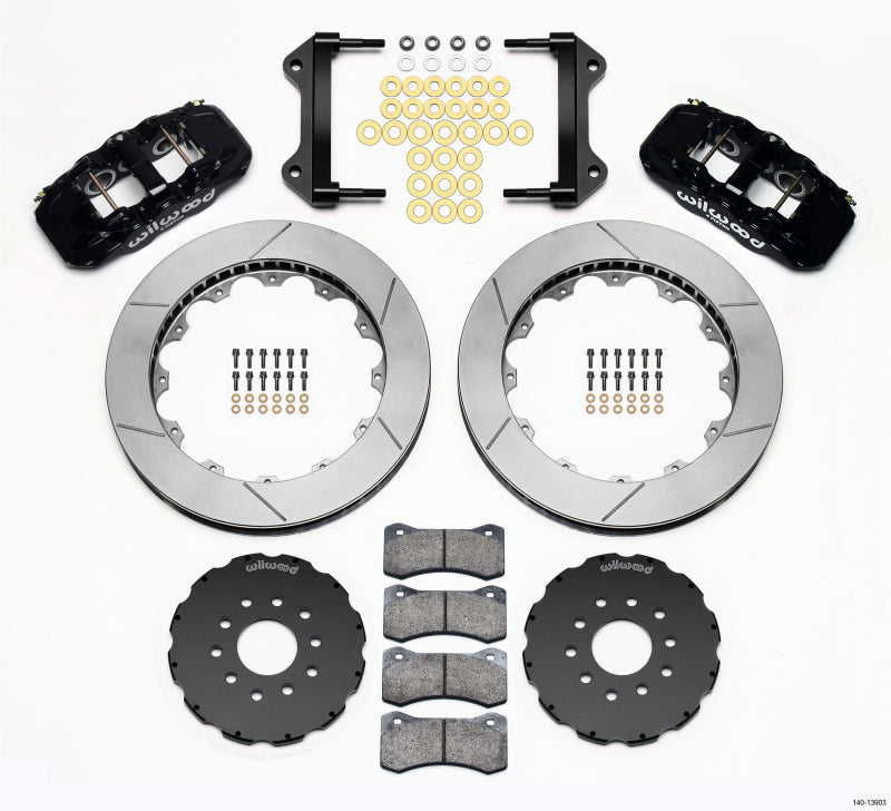 Wilwood AERO6 Front Hat Kit 15.00 97-04 Corvette C5/Z06 05-13 C6 Big Brake Kits Wilwood
