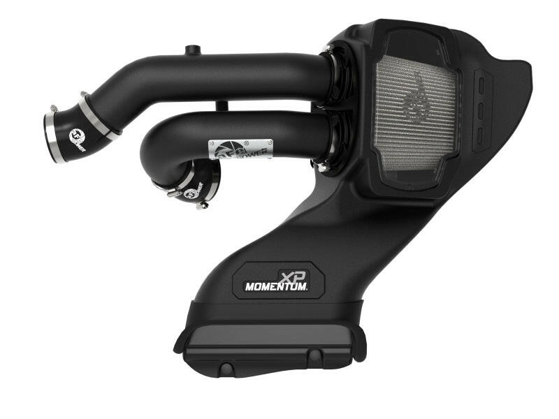aFe 21-22 Ford F-150 Raptor V6-3.5L(tt) Momentum XP Cold Air Intake System Blk w/ Pro Dry S Filter Cold Air Intakes aFe