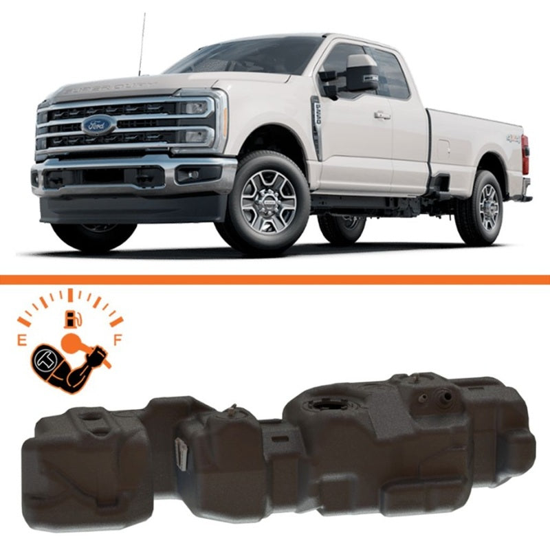 Titan Fuel Tanks 17-25 Ford F-250/F-350 PowerStroke Super Cab Long Bed 55 Gal XXL Mid-Ship Tank Fuel Tanks Titan Fuel Tanks