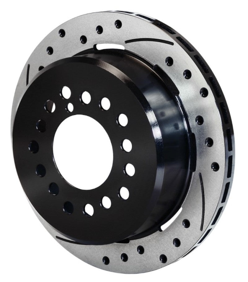Wilwood Rotor-1.91in Offset-SRP-BLK-Drill-LH 12.19 x .810 - 5 Lug 3.12in Reg-C10 Brake Rotors - 2 Piece Wilwood