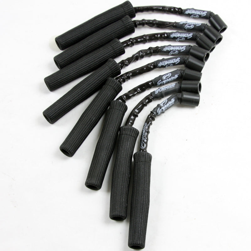 Granatelli 14-23 GM L83 5.3L/L86 6.2L Hi-Perf Coil-Near-Plug Wire Conn Kit w/Black Jacket/Blk Sleeve Spark Plug Wire Sets Granatelli Motor Sports