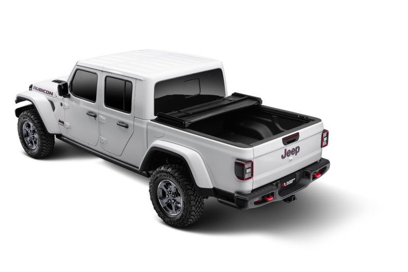Rugged Ridge Armis Soft Folding Bed Cover 2020 Gladiator JT Tonneau Covers - Hard Fold Rugged Ridge