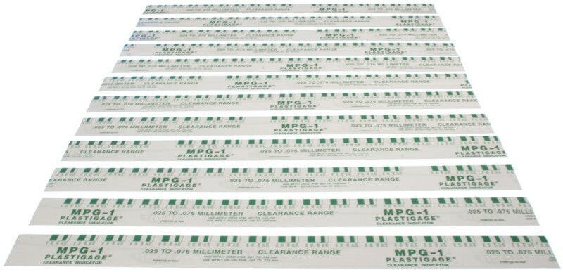 Clevite Plastigage Green Plastigage - 12 Pack Tools Clevite