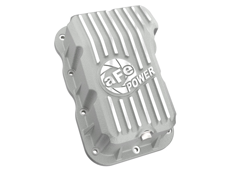 aFe POWER Transmission Pan Jeep Wrangler (JL) 18-25 L4-2.0L- Raw Diff Covers aFe
