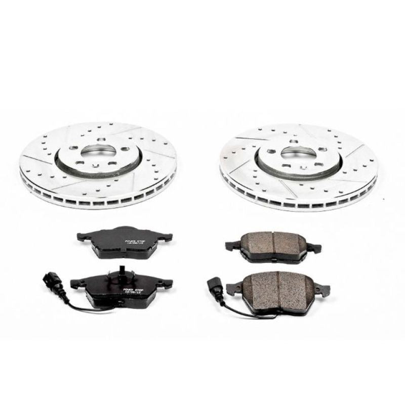 Power Stop 99-10 Volkswagen Beetle Front Z23 Evolution Sport Brake Kit Brake Kits - Performance D&S PowerStop