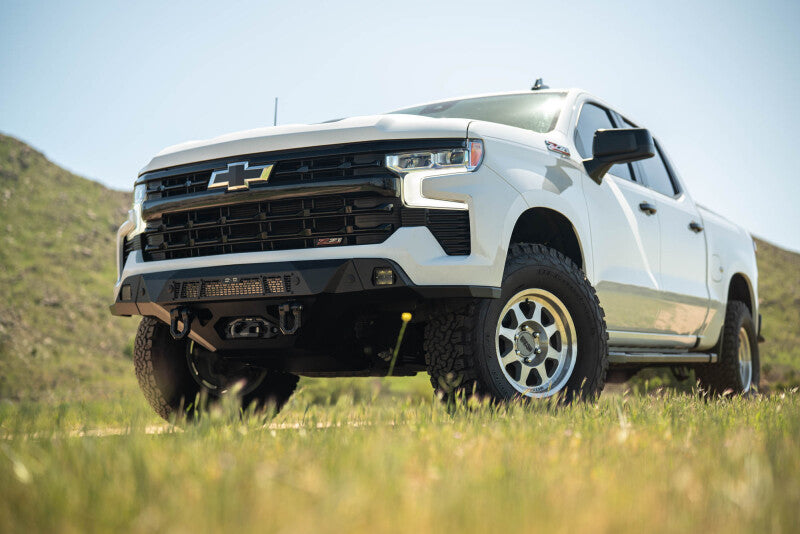 DV8 Offroad 2022+ Chevrolet Silverado 1500 Offroad Spec Series Front Bumper w/ Winch Bumpers - Steel DV8 Offroad