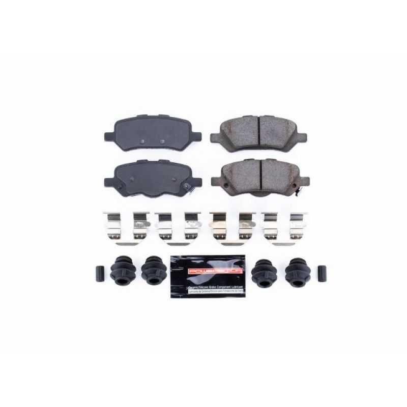 Power Stop 09-16 Toyota Venza Rear Z23 Evolution Sport Brake Pads w/Hardware Brake Pads - Performance PowerStop
