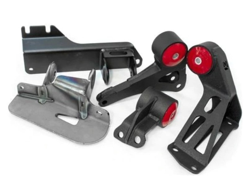 Innovative 88-91 Civic K-Series Black Steel Mounts 95A Bushings Engine Mounts Innovative Mounts