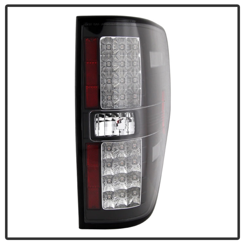 Spyder Ford F150 09-14 LED Tail Lights Black ALT-YD-FF15009-LED-BK Tail Lights SPYDER