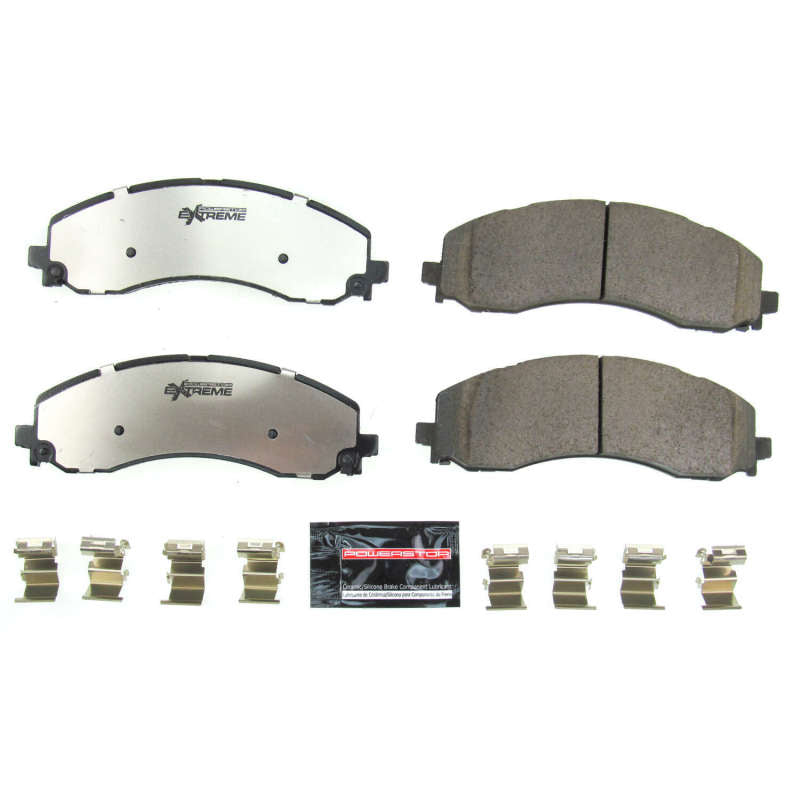 Power Stop 2019 Ram 2500 Front Z36 Truck & Tow Brake Pads w/Hardware Brake Pads - Performance PowerStop