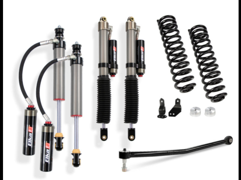 Cognito 17-19 Ford F-250/350 SD 4WD 2in Elite Leveling Kit w/ 2.5 Elka Remote Reservoir Shocks Leveling Kits Cognito