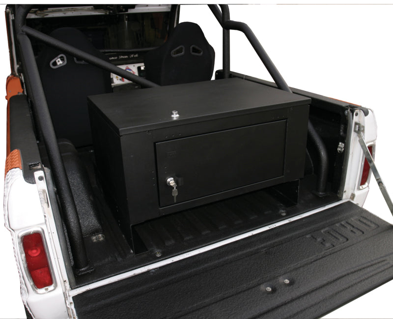 Tuffy Rear Cargo Lockbox Steel Black Cargo Boxes & Bags Tuffy Products